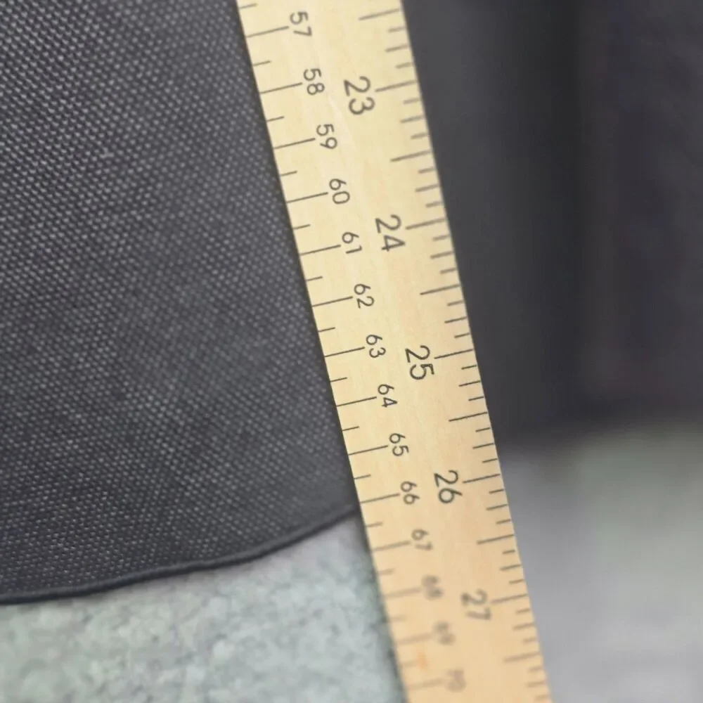 Ann Taylor Textured Blazer Gray 4 Zipper Pocket Stretch Minimalist Workwear